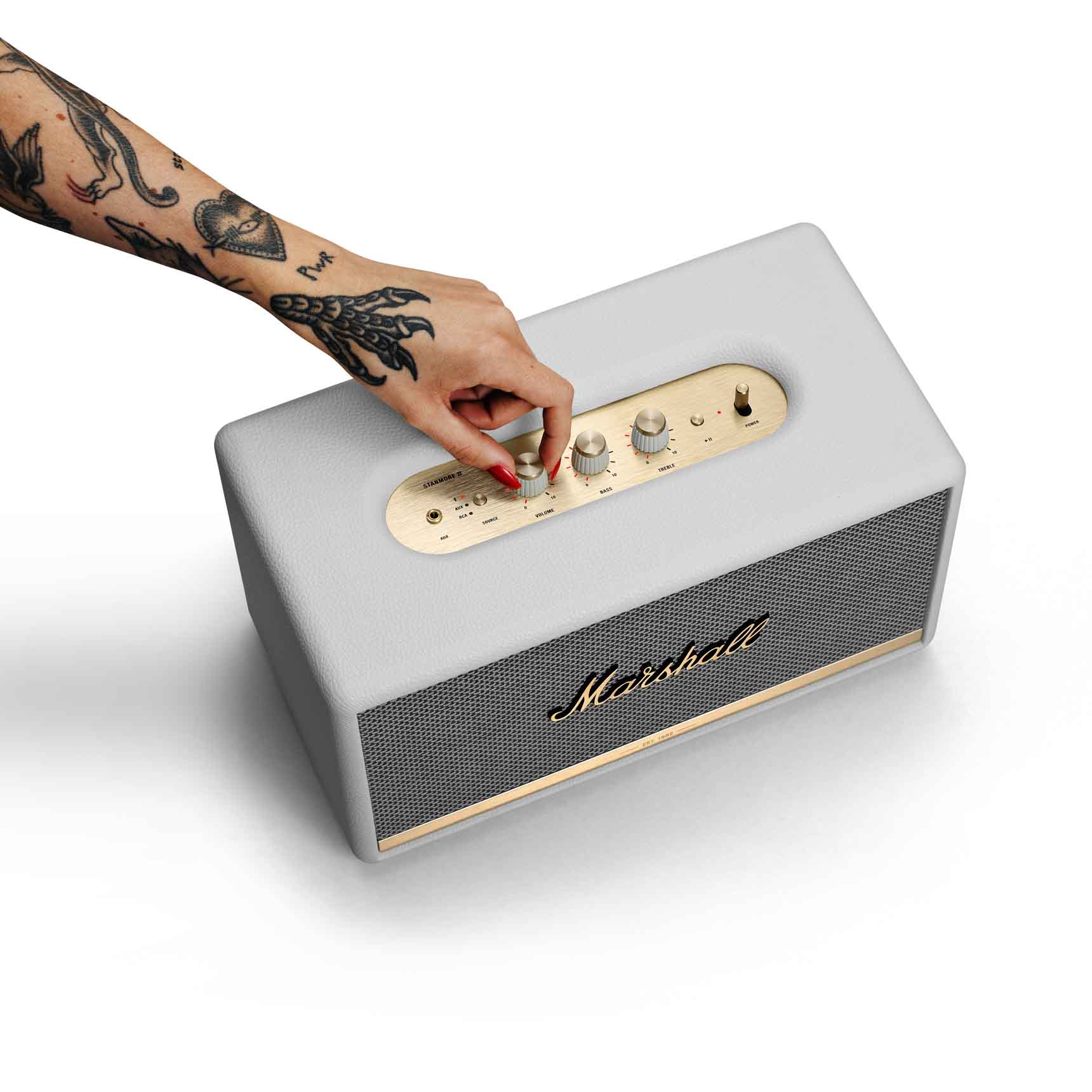 Marshall Stanmore II Bluetooth Speaker White | Cloud Chief & Co.