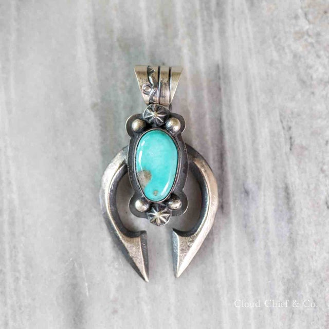 Native American Handcrafted Sterling Silver Turquoise Native American Handcrafted Sterling Silver Turquoise