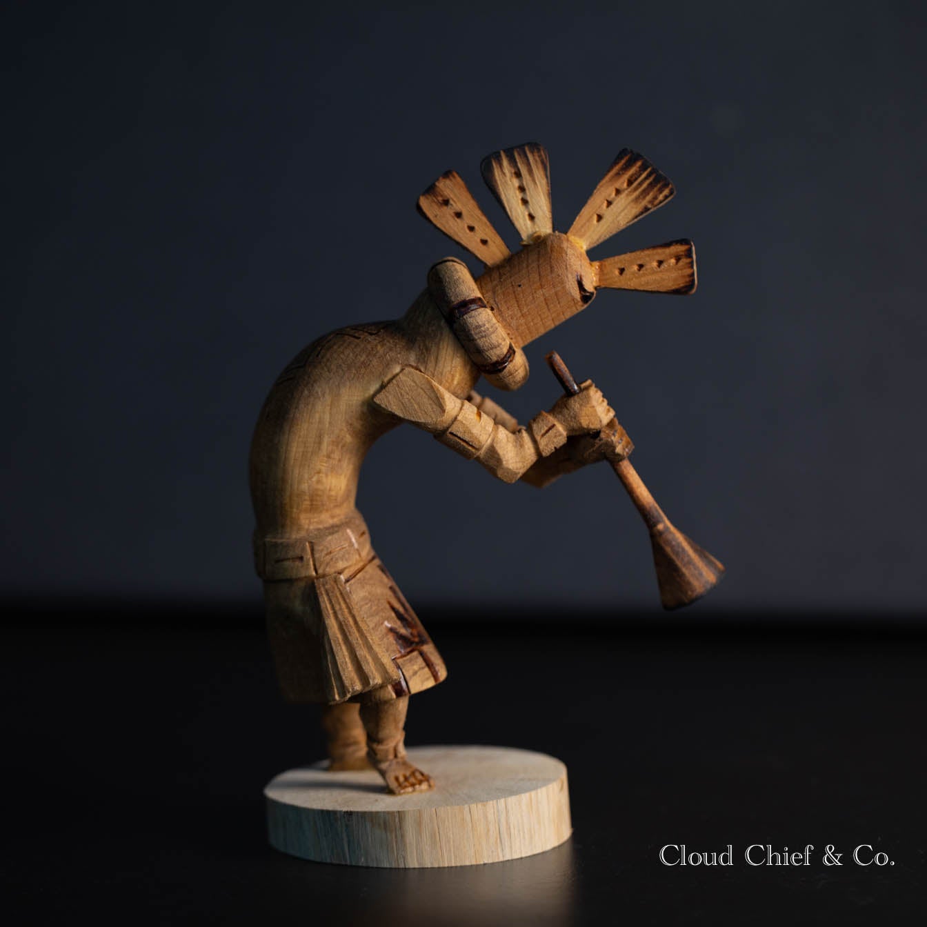 Kokopelli Kachina by Robert Platero | Cloud Chief & Co.