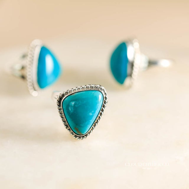 Huge Wide Vintage Native American Navajo Marcus Begay Turquoise Sterling Silver Bracelet