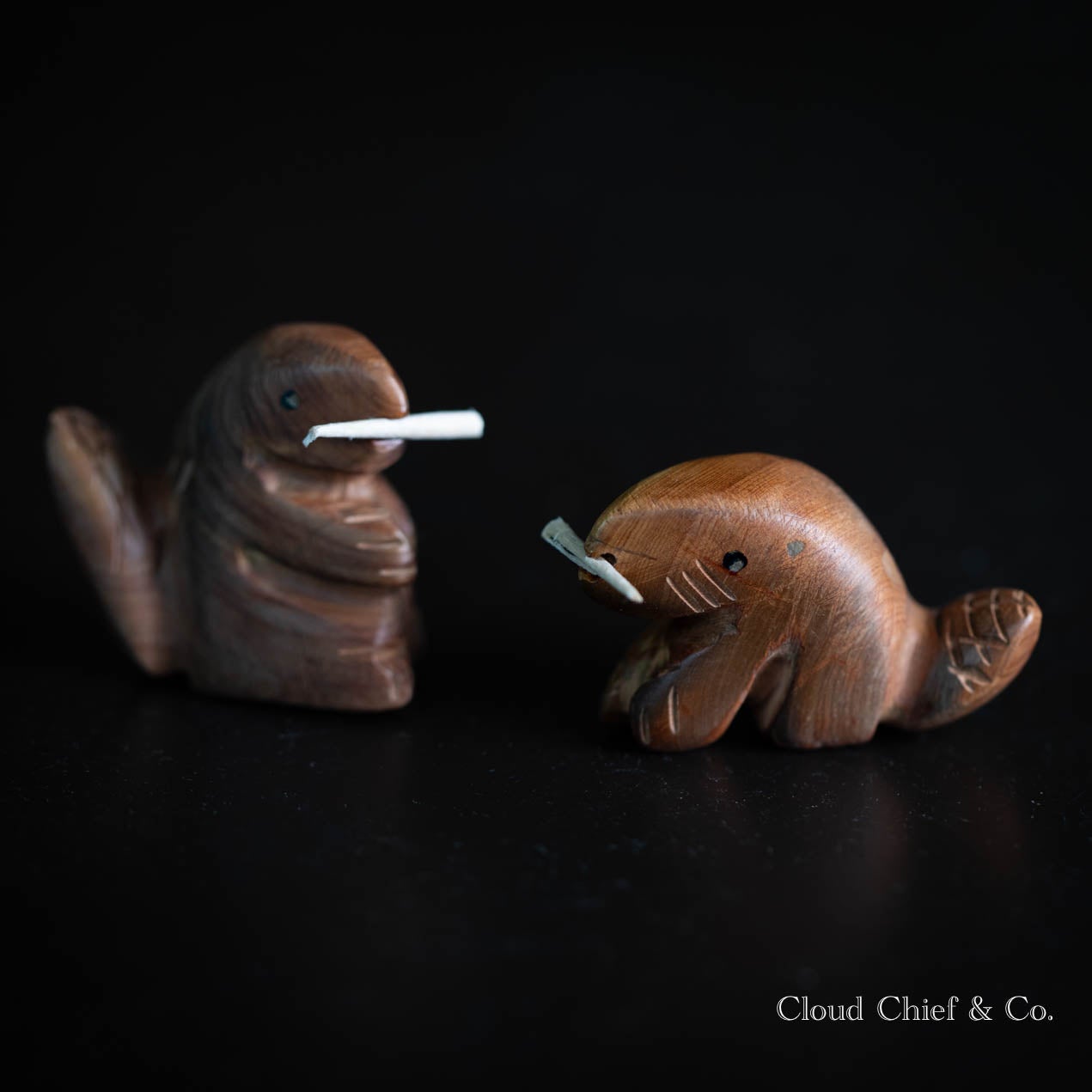 Beaver Fetish by Zuni Artist Justin Red Elk | Cloud Chief & Co