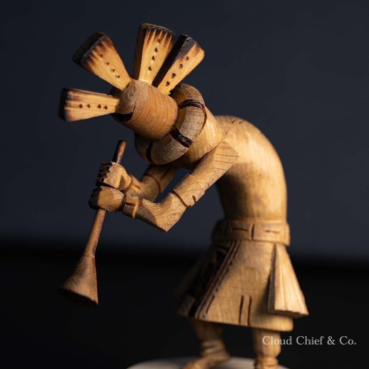 Kokopelli Kachina by Robert Platero | Cloud Chief & Co.