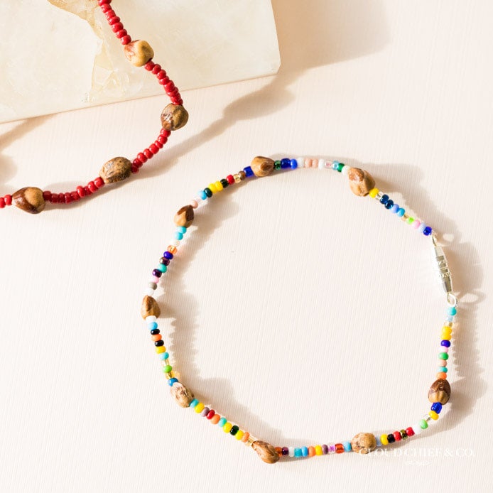 Buy 2 Bracelets, Layered Bracelet, Ghost Spirit Ghost Bead Jewelry Online  in India - Etsy