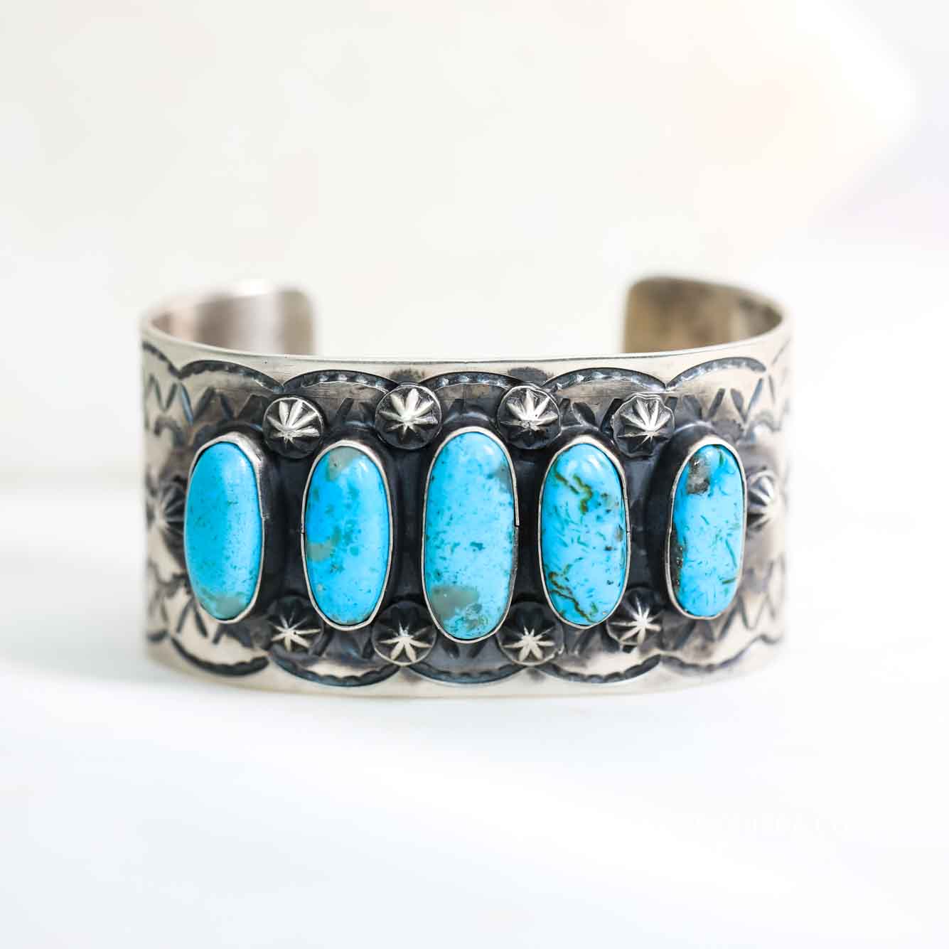 Navajo Sleeping Beauty Turquoise Inlay Bracelet - Inlay Jewelry, Native  American Bracelets, Navajo Jewelry