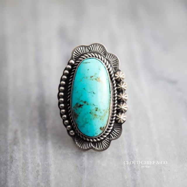 Navajo on sale turquoise ring