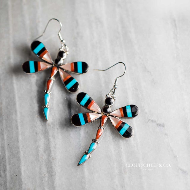 Sterling on sale turquoise earrings